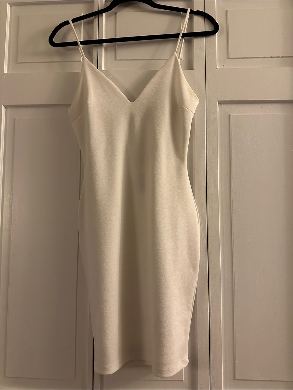 Chic White Slip Dress